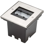Gnosjö Konstsmide AL - Bodeneinbauleuchte LED-Bodeneinbaustrahler 7960-310 grau, edelstahl