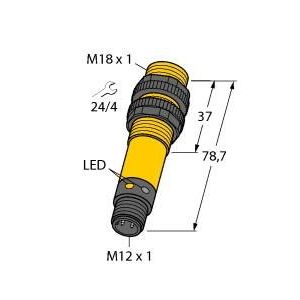 Turck - Reflexions-Lichtschranke Reflexionslichtschranke S18SP6LQ − 1 Stück