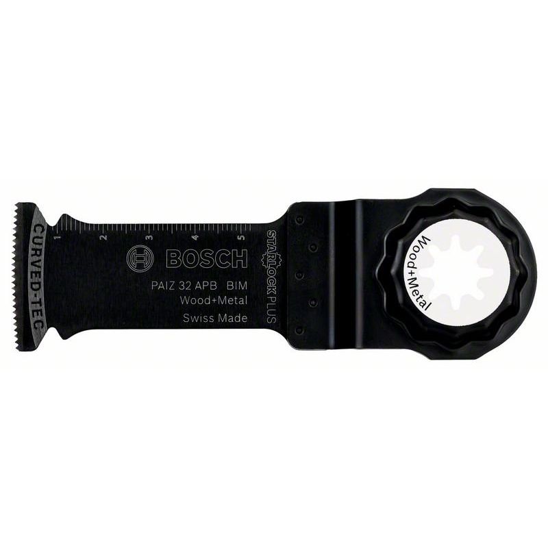 Bosch - Blatt für Oszillierer Tauchsägebl Starlock 2609256D54 PAIZ 32 APB,60x32mm