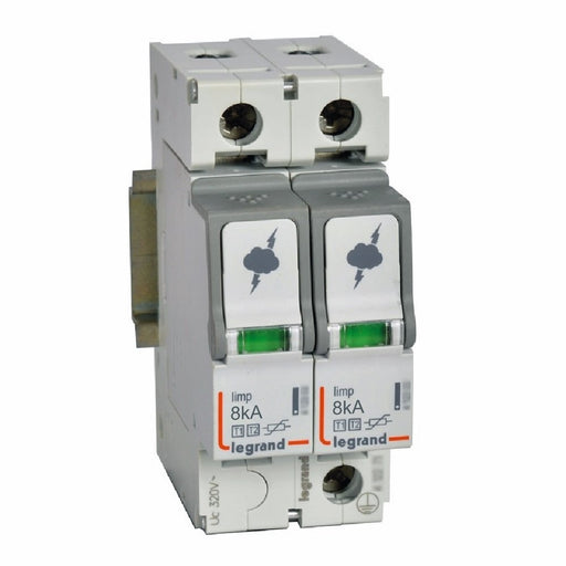 Legrand - Überspannungsableiter für Energietechnik/Stromversorgung Kombiableiter Legrand 412251 Typ 1+2, 2+0