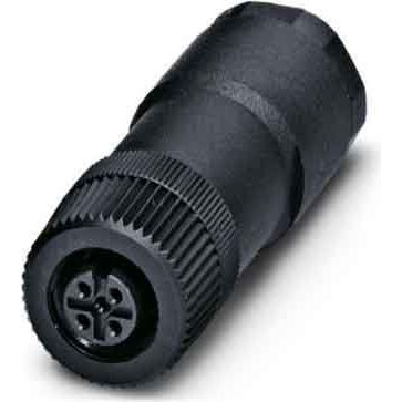 Phoenix Contact - Rundsteckverbinder, feldkonfektionierbar (Industriesteckverbinder) Sensor-/Aktor-Stecker SACC-M12FS- #1694596