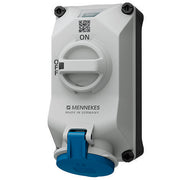 Mennekes - CEE-Steckdose abschaltbar, abgesichert (IEC 60309) Wandsteckdose DUOi 5613409G 32A4P9h 230V IP44