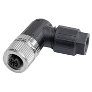 Weidmüller - Rundsteckverbinder, feldkonfektionierbar (Industriesteckverbinder) Steckverbinder SAIBWP-4A-4/8-M12 Buchse,gerade,PUSHIN