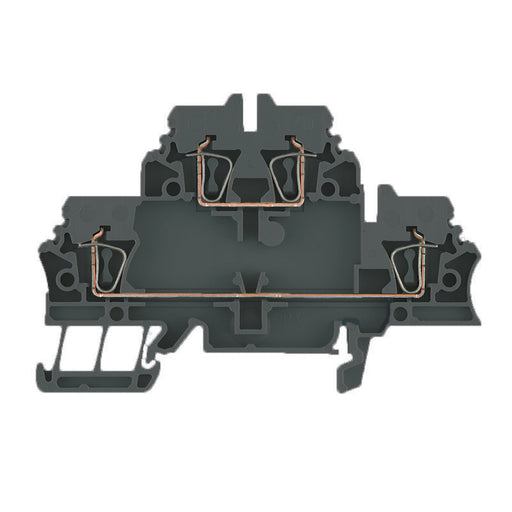 Weidmüller - Durchgangs-Reihenklemme Klemme ZDK 2.5 SW Federanschl.,2.5mm² − 50 Stück