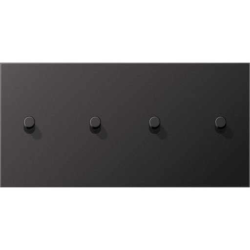 Jung - Abdeckung/Bedienelement für Installationsschalterprogramme Abdeckung mit Kipphebel AL 12-250 D R 01 Zylinder, 1fach,dark