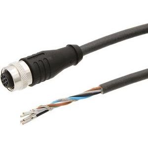 Ipf Electronic - Konfektioniertes Sensor-Aktor-Kabel Anschlussleitung, 2m, M12 VK205625 Dose 5polig gerade