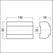 Zumtobel - Bussystem-Dimmaktor Relais-Ausgangsgerät LM-3RUKS