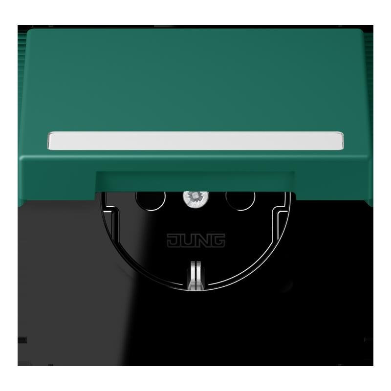 Jung - Steckdose SCHUKO Steckdose LC 1520 NBFKL 216 vert anglais (32040)