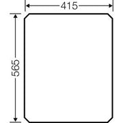 Hensel - Montageplatte für Verteilergehäuse Montageplatte Mi MP 6 aus Isolierstoff