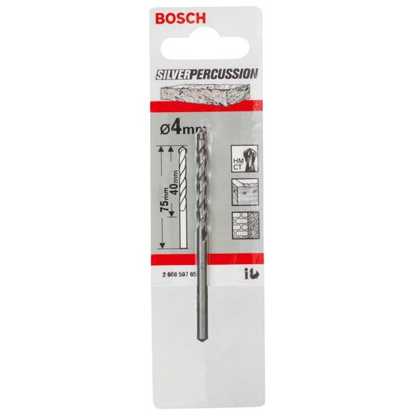 Bosch - Bohrer Betonbohrer CYL-3, 4 x 40 2608597656 x 75 mm d 3,3 mm − 5 Stück
