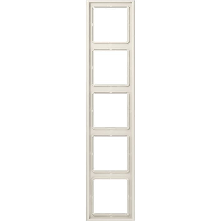 Jung - Abdeckrahmen Rahmen 5-fach ws LS 985 W waage/senkrecht