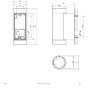 EVN Lichttechnik - Decken-/Wandleuchte Wandanbauleuchte 2flg.anth 637216N IP54 GU10 220-240V