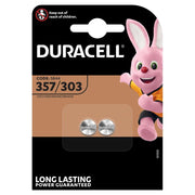 Hückmann - Batterie Uhrenbatterie 1,55V D357/303 B2 (Bli.2) 353/303 Duracell