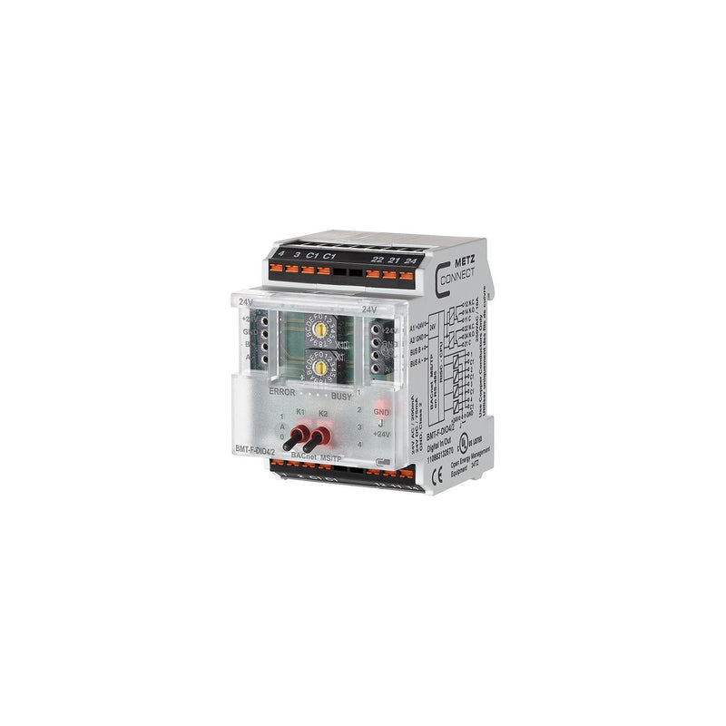 Metz Connect - Bussystem-Kombi I/O Gerät BMT-F-DIO4/2 BACnet MS/TP 110883132670