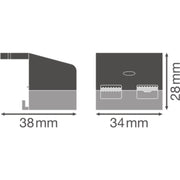 Ledvance - Zubehör/Ersatzteile für LED-Betriebsgeräte und -module Kabelklemme (VE2) DR AY PCPFMCLAMP DUO − 2 Packung