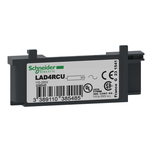Schneider Electric - Baustein für Schutzbeschaltung RC-Glied 110-240V LAD4RCU AC,f.LC1D09-38