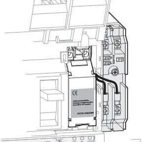 Mitsubishi Electric - Arbeitsstromauslöser Unterspannungsauslöser UVTSD110-4SWRFS