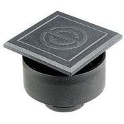 Schlegel - Blindabdeckung für Befehlsgeräte Blindverschluss QX24 24x24mm sw