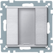Merten - Bussystem-Tastsensor Taster 1f. plus alu 627560