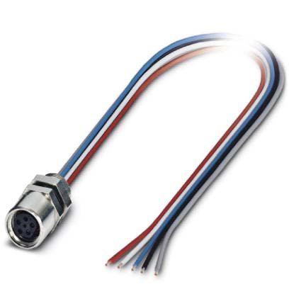 Phoenix Contact - Rundsteckverbinder, feldkonfektionierbar (Industriesteckverbinder) Einbausteckverbinder SACC-E-M 8FS#1440106 − 1 Stück