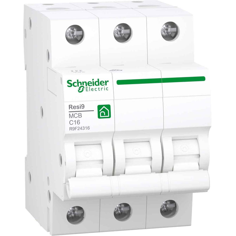 Schneider Electric - Leitungsschutzschalter R9F24316 3P,16A,C
