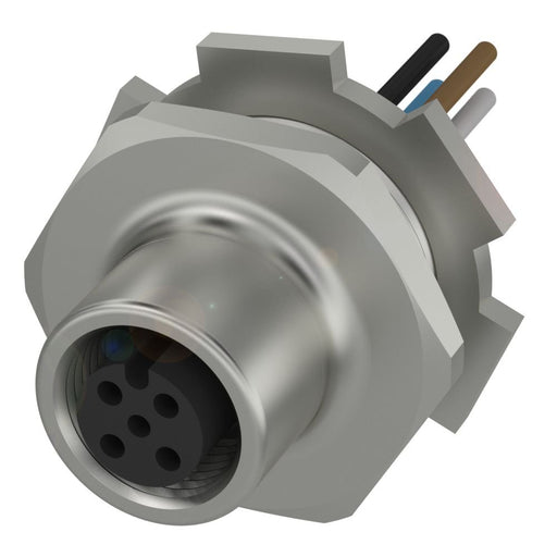 Balluff - Rundsteckverbinder, feldkonfektionierbar (Industriesteckverbinder) Flanschsteckverbinder BCC S454-000#BCC0CUJ − 1 S
