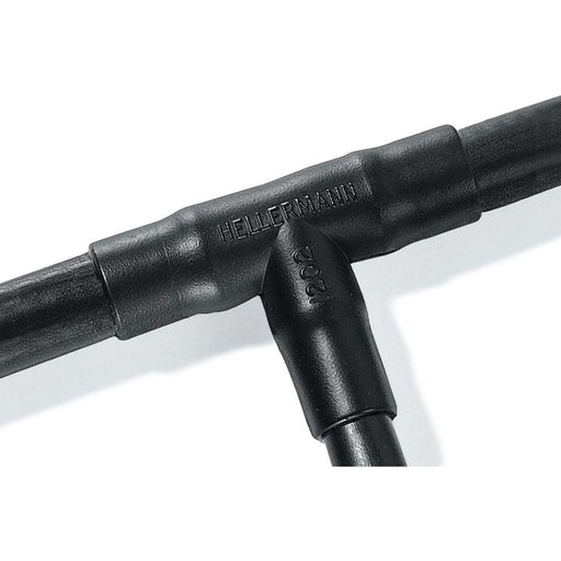 HellermannTyton - Aufteilkappe Warmschrumpfteil 1203-1-G PO-X BK schwarz