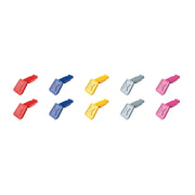 Knipex - Dekorelement für Abdeckungen ColorCode Clips 00 61 10 C V01(VE10) Farbmischg 1 (10 St)