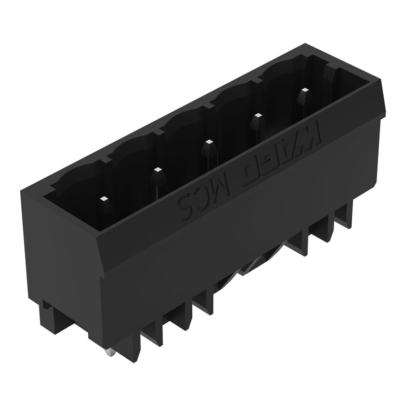 WAGO GmbH & Co. KG - Leiterplattensteckverbinder THR - Stiftleiste Lötstift 231 - 13#4044918847346 1,0x1,0,gerade,sw − 200 Stück