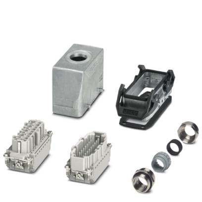 Phoenix Contact - Rechtecksteckverbinder, Set (Industriesteckverbinder) Steckverbinder-Set HC-STA-B16PT#1416349