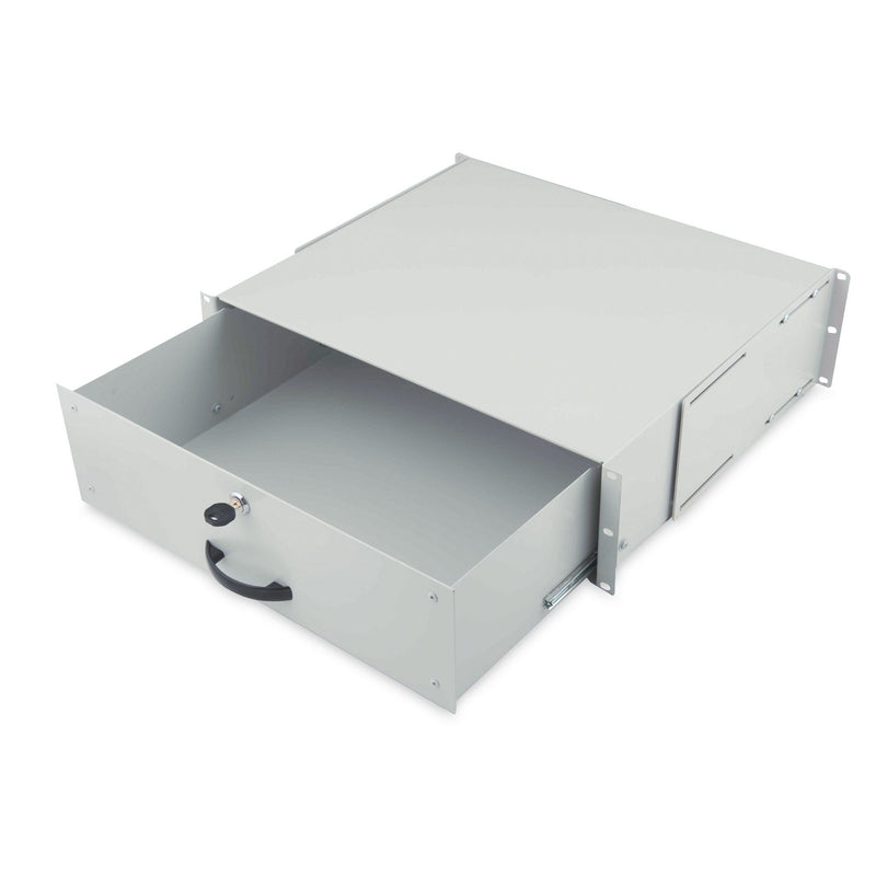 DIGITUS - Komponente für den Ausbau (Schaltschrank) 19" Dokumentenschublade DN-19 KEY-3U 3HE