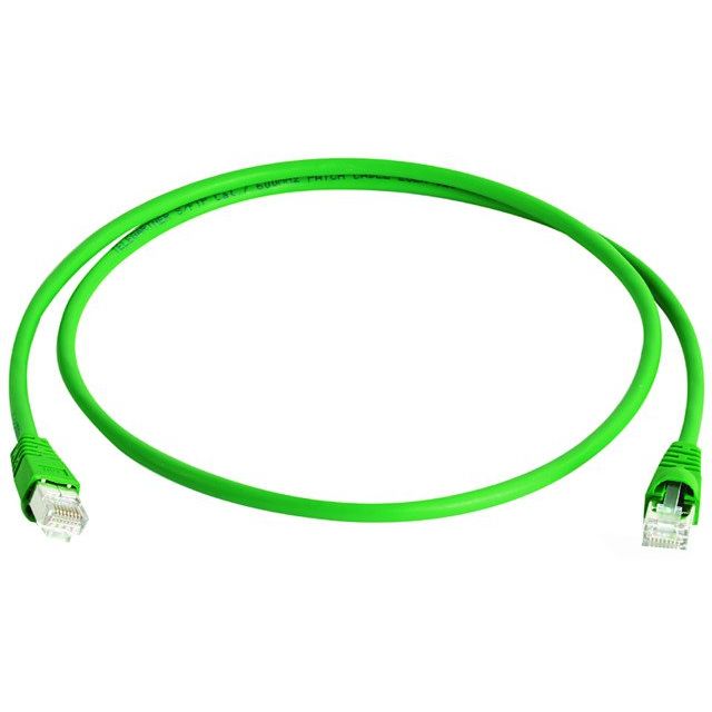 Telegärtner - Patchkabel Kupfer Patchkabel S/FTP 6A 100009119 gn 20,0m − 1 Stück