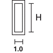 HellermannTyton - Kabelmarkierungssystem Kennzeichnungsträger HCR12 (VE25m) 13,0