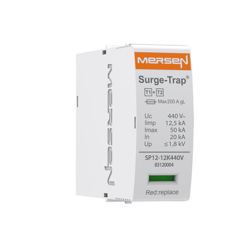 Mersen - Kombi-Ableiter für Energietechnik Überspg.-Ableiter Typ 1+2 SP12-12K440V 12,5kA Uc440V Ersatz