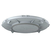 Kaiser - Zubehör/Ersatzteile für Leuchteneinbaugehäuse Frontteil HaloX 180 1282-63 125mm f. Sichtbeton