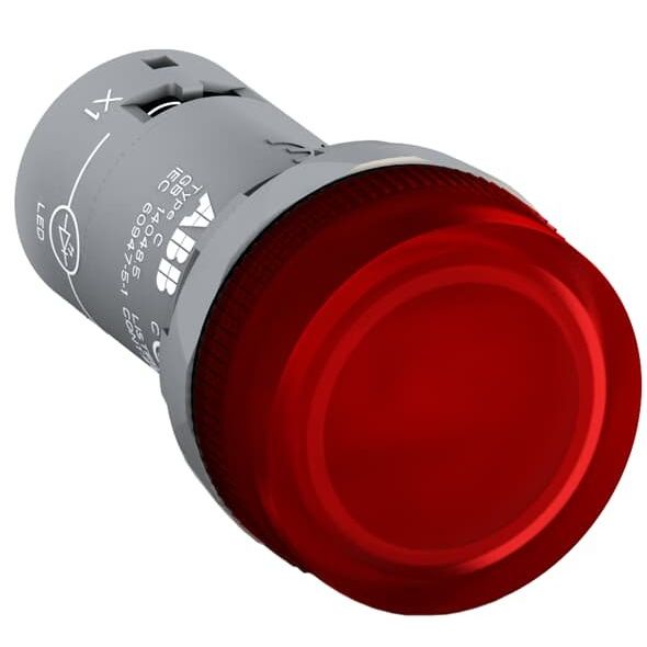 ABB Stotz S&J - Leuchtmelder, Komplettgerät Meldeleuchte CL2-623R Kompakt rot 230VAC