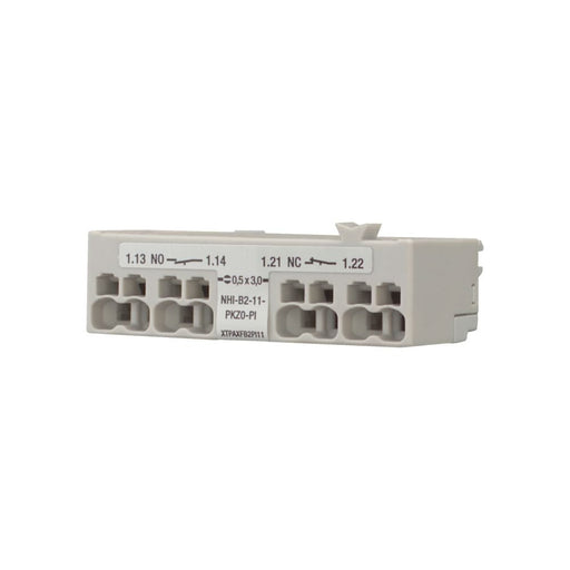 Eaton - Hilfsschalterblock Hilfsschalter PKZ, NHI-B2-11-PKZ0-PI 1S / 1 Oe, front