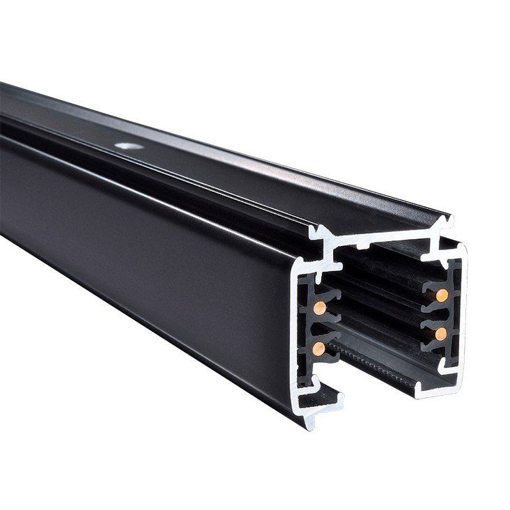 Abalight - Stromschiene 3-PH-Stromschiene TRACK-Profil-1000-B 1m, schwarz