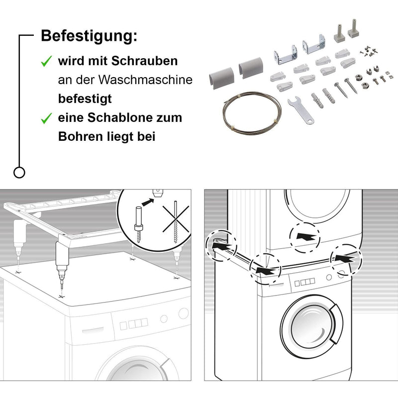 Siemens - Zubehör/Ersatzteile für Geschirrspüler, Wasch- und Trockengerät Verbindungssatz WZ11410