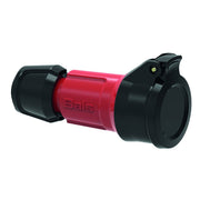 Bals Elektrotech - Schutzkontaktkupplung Schutzkontakt-Kupplung 748909 16A 250V IP44, rot − 20 Stück