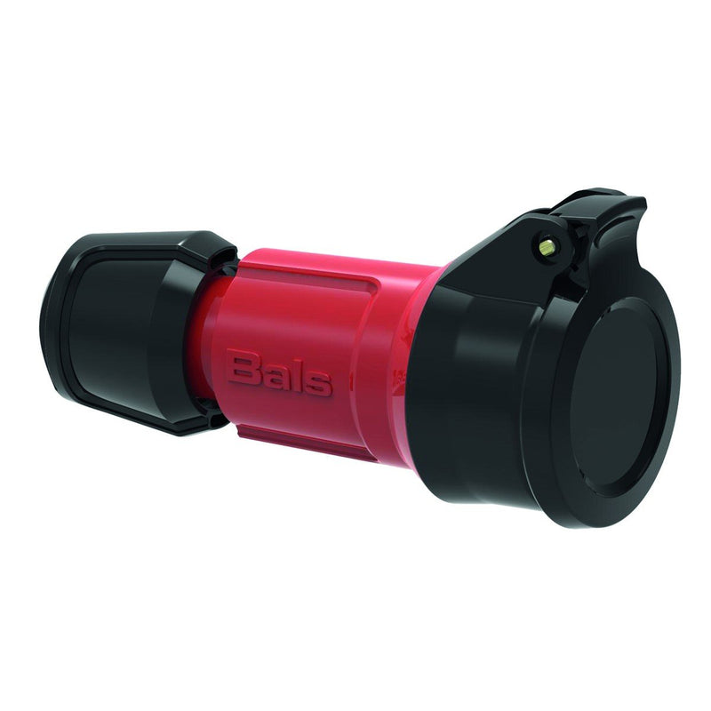 Bals Elektrotech - Schutzkontaktkupplung Schutzkontakt-Kupplung 748909 16A 250V IP44, rot − 20 Stück