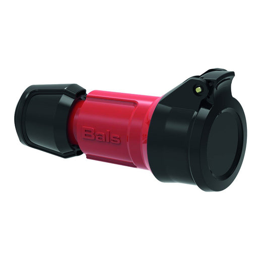 Bals Elektrotech - Schutzkontaktkupplung Schutzkontakt-Kupplung 748909 16A 250V IP44, rot − 20 Stück