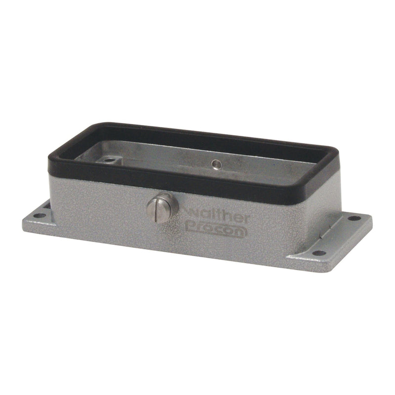 Walther Werke - Gehäuse für Rechtecksteckverbinder Anbaugehäuse B16 770655 27mm f.Zentralver