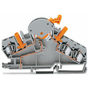 WAGO - Trenn- und Messtrenn-Reihenklemme Trennklemme 282-870 0,2-6mmq grau