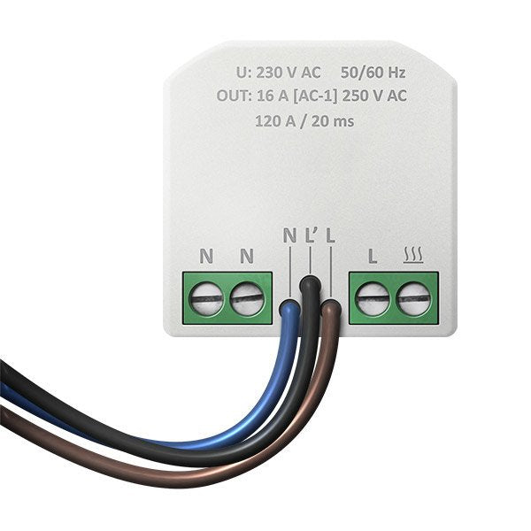 Eberle Controls - Installationsrelais UP-Puck, 16 A Relais UPP 16 Montage in UP-Dose