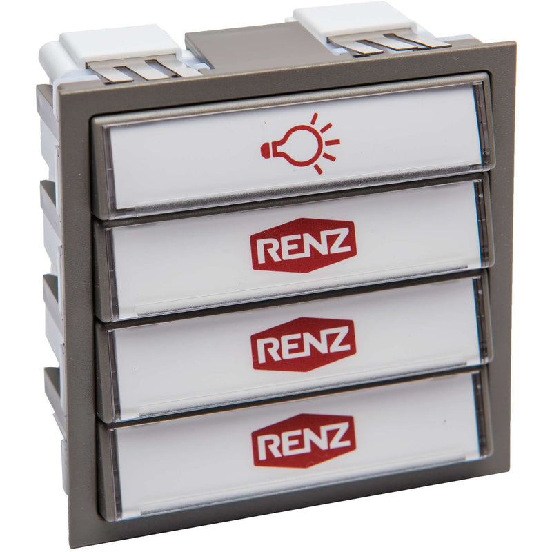 Renz Metallwaren - Funktionsmodul für Türkommunikation Komb.Klingel/Lichtmodul 97-9-85276 gr − 1 Stück