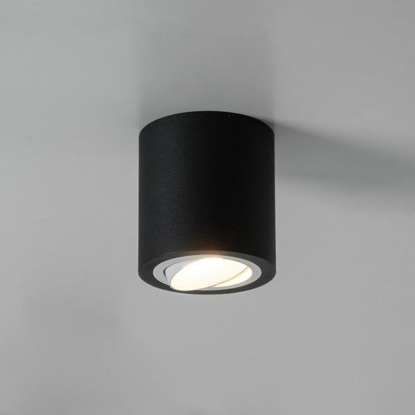 Brumberg Leuchten - Downlight/Strahler/Flutlicht Anbaumodul rund 45108560 strukturschwarz