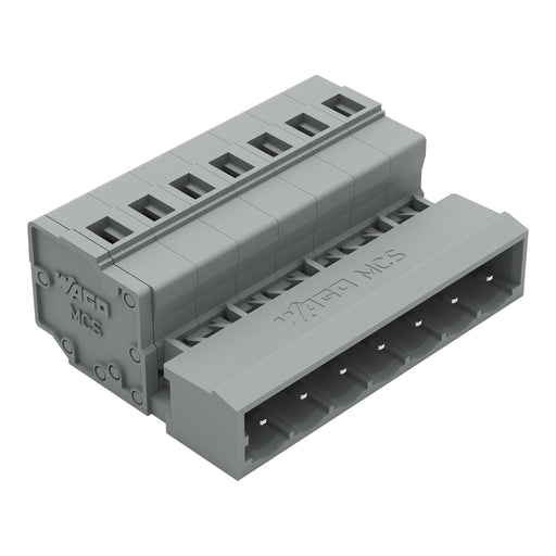 WAGO - Kabelsteckverbinder für Leiterplattensteckverbinder Stiftleiste 231-607 7-pol. 5mm − 50 Stück