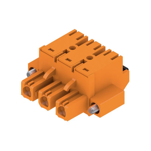 Weidmüller - Kabelsteckverbinder für Leiterplattensteckverbinder Verbinder 7.62mm BLF 7.62H#1043880000 − 54 Stück