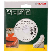 Bosch - Trenn-/Schleifscheibe Diamanttrennscheibe Turbo, 2607019481 Durchmesser: 125 mm